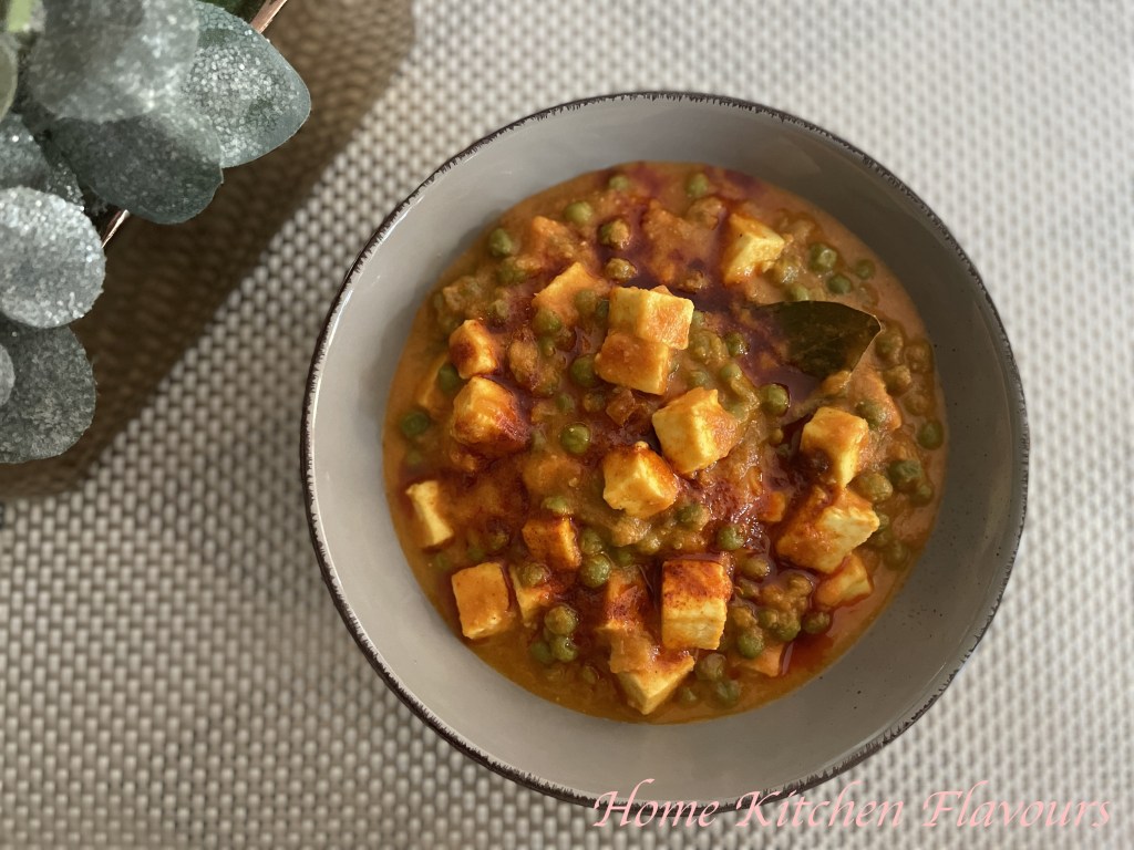 Delicious Matar Paneer Masala: Perfect for Any&nbsp;Meal